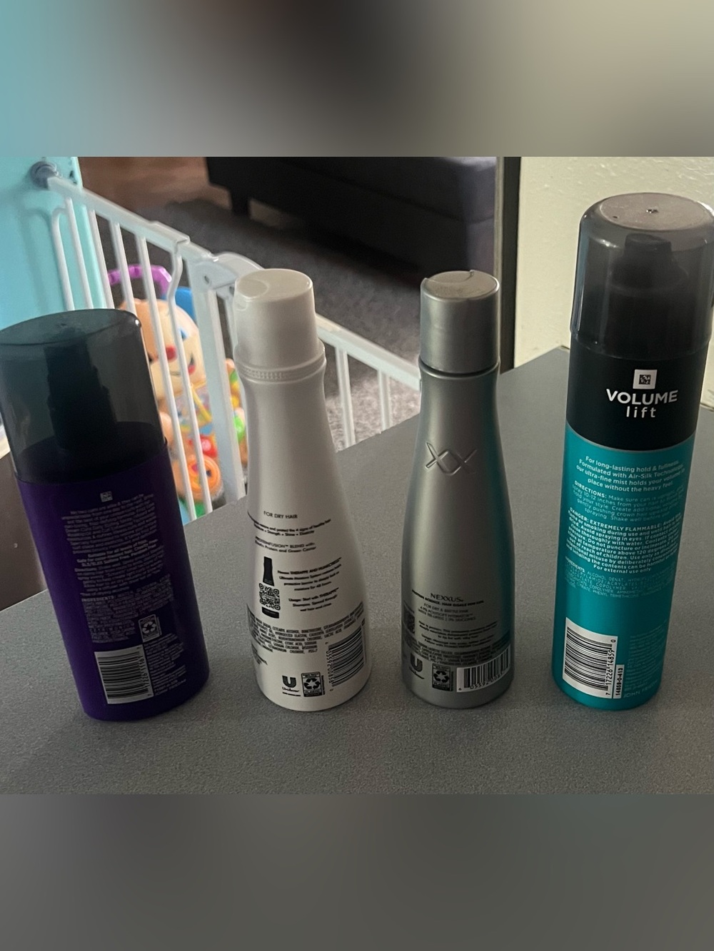 Nexxus Shampoo & Conditioner With John Frieda Hairspray & Anti-Frizz Spray NEW!